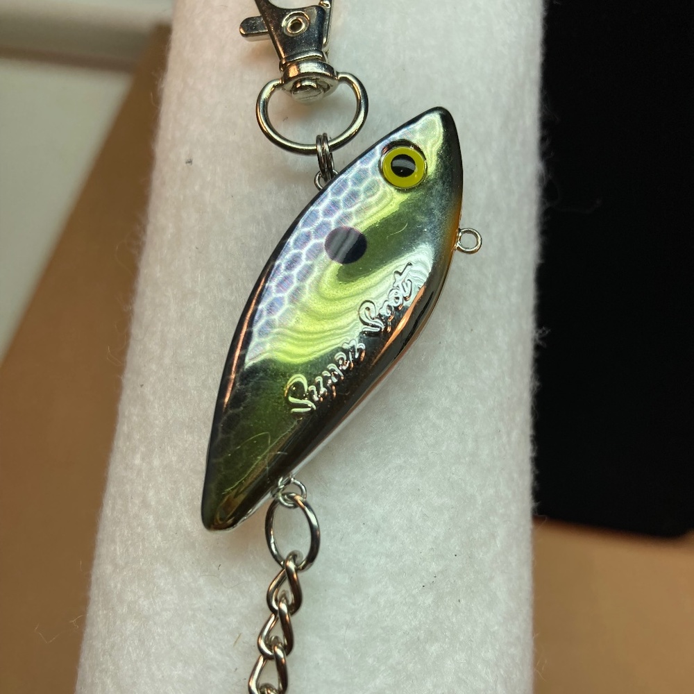 Fish lure keychain